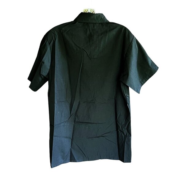 EXTREMELY RARE LUSH Vancouver Kitchen Uniform Shirt Front Snap Closure, Size S/P - Picture 2 of 3